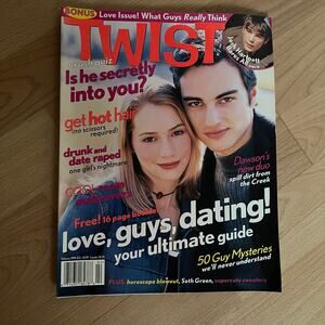 Twist Magazine Feb 1999 Joshua Jackson Paul Rudd Adam Sandler Reese Witherspoon